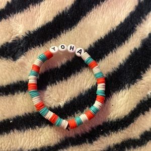 Stranger things themed bracelet.